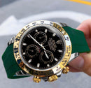 Rolex Black Daytona with black strap