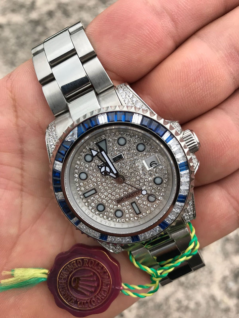 Rolex GMT Master ll Bling