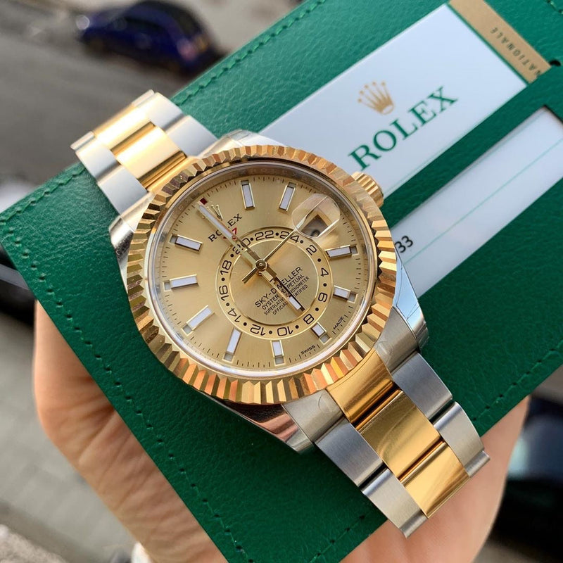 Rolex Sky-dweller bicolore