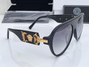 VERSACE BLACK BAROQUE SUNGLASSES