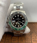 Rolex GMT Master ll SPRITE 3285 1:1 Doublete ETÁ (rolex left handed)