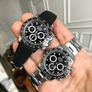 Rolex Black Daytona with black strap