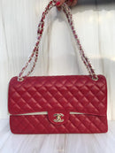 Chanel Rouge Clair Quilted Lambskin women’s