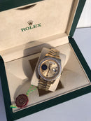 Rolex Daydate 40 mm gold with diamonds Iced Out