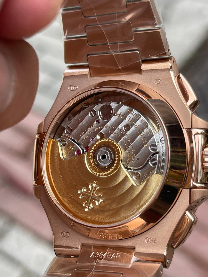 Best Replica Patek Philippe Nautilius Brown with black field thin case Super clone (with orders)