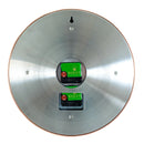 Yacht Master II grey/white wall clock