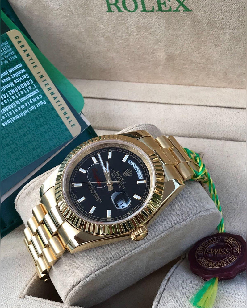 Rolex Daydate black dial