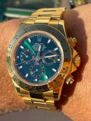 Best Replica 18 karat gold Rolex Daytona Cosmograph 1:1 Doublete ETÁ