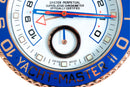 Yacht Master II bicolore - rosegold/white wall clock