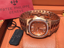 Patek Philippe Nautilus Rose Gold Diamond Bezel