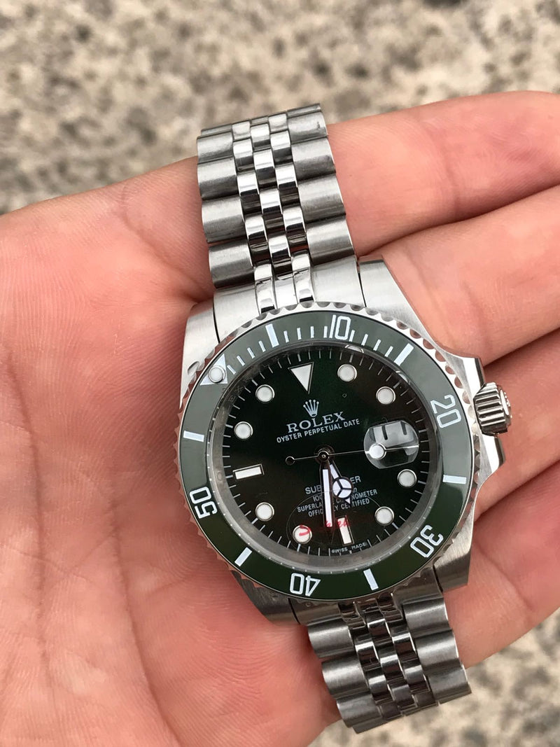 Rolex Submariner bold green hulk jubile
