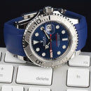Rolex blue - red GMT master II with blue strap