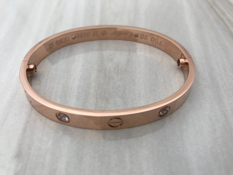 Rose Gold Cartier bracelet