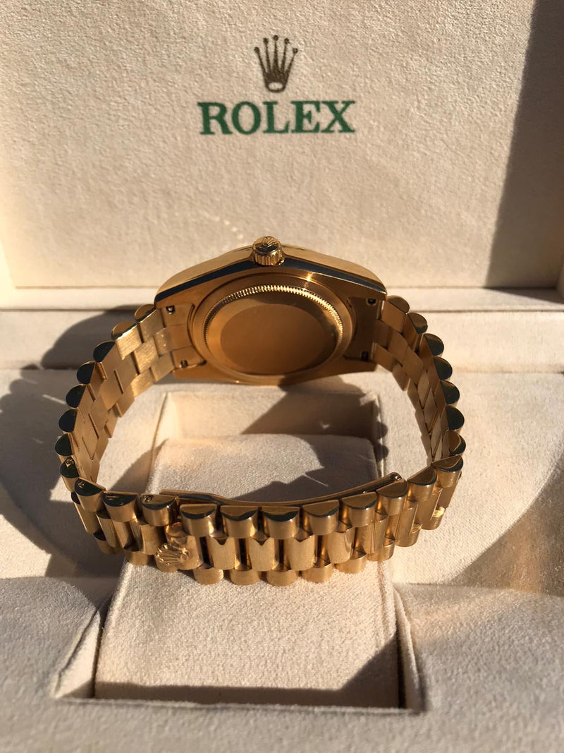 Rolex Daydate Gold Roman Numerals
