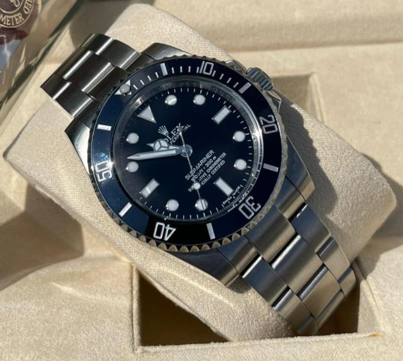 Rolex Submariner No Date Black Dial