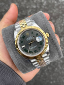 Best Replica Datejust bicolour gold 2 tone Wimbledon model