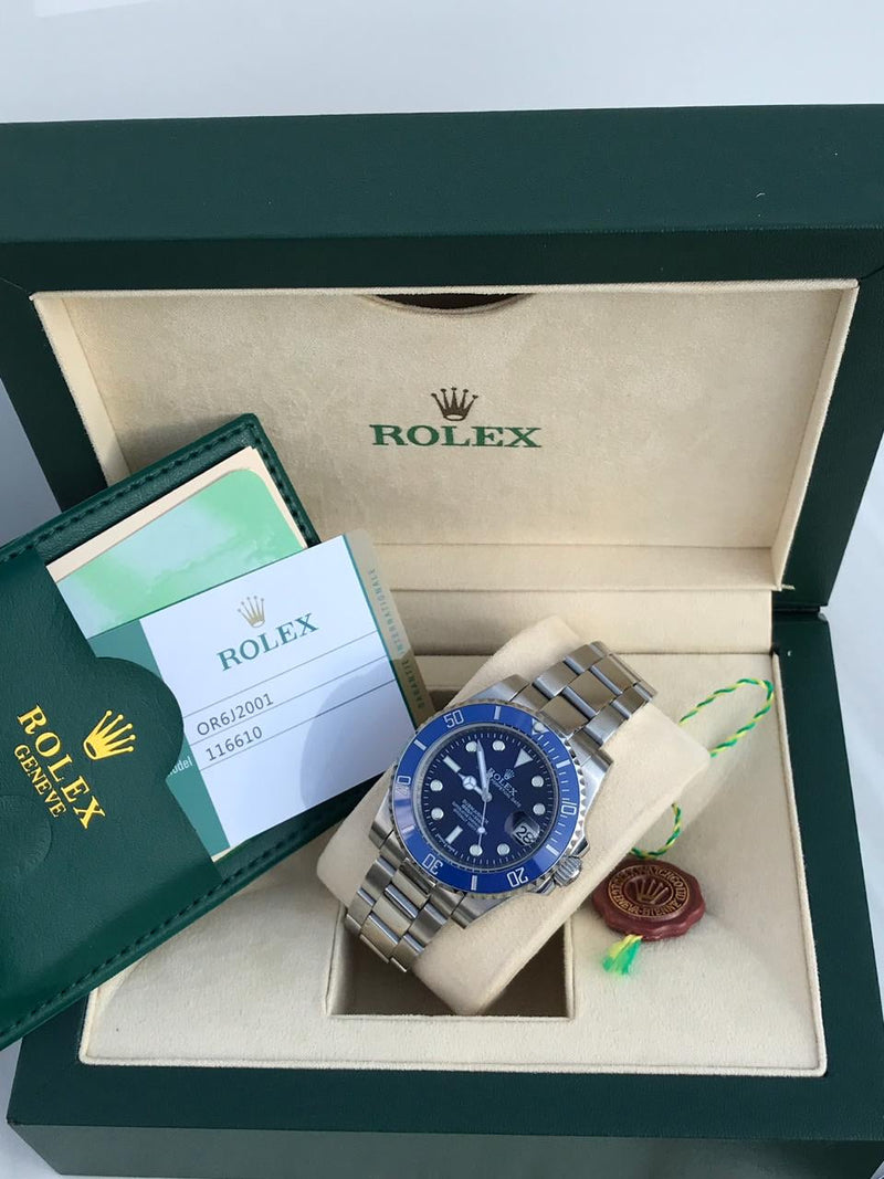 Rolex Submariner Date Blue Dial