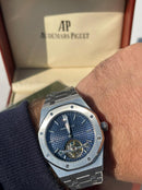 Best Replica Audemars Piguet Tourbillon Blue new model