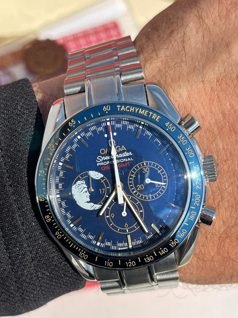 Omega blue speed master profesional