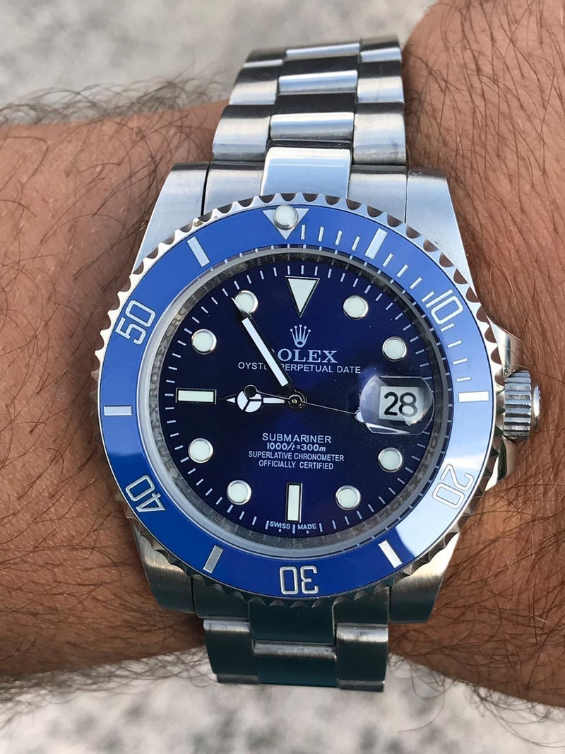 Rolex Submariner Date Blue Dial