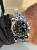 Rolex Datejust jubilee black dial