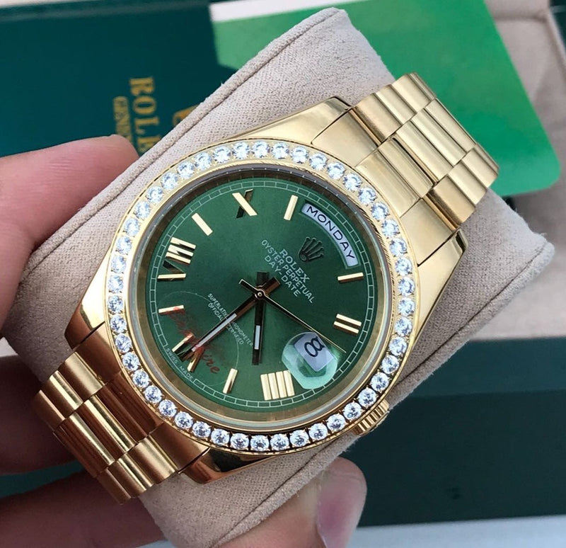 Rolex Daydate green
