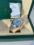 Rolex Daydate blue new Arabic version