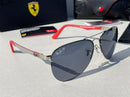 RAY BAN polaroid new la-ferrari model red & blue color