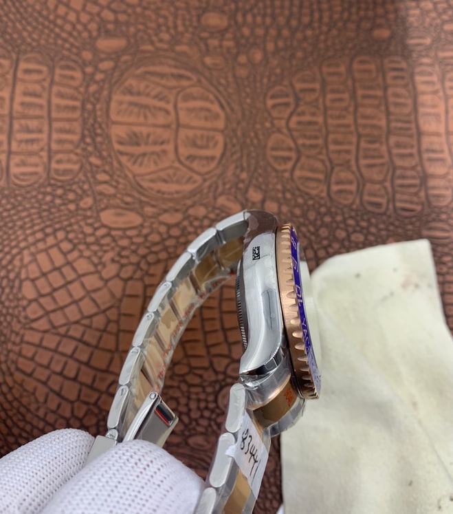 Rolex Yacht Master ll two tone rose gold with white dial 1:1 Doublete super clone ETÁ