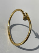 Cartier Gold nail bracelet