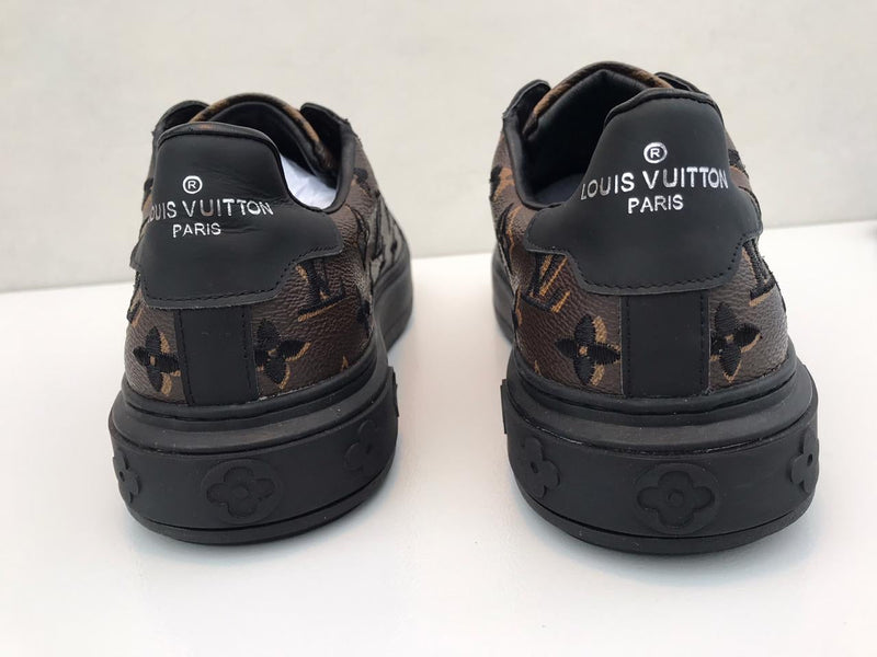 Best Replica LV short brown leather shoes - sneakers