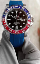 Best Replica Rolex blue GMT master II pepsi with blue strap