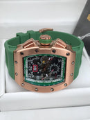 Richard Mille 011 Chronograph  on Green