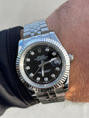 Rolex Datejust jubilee black dial