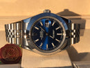 Rolex Datejust with blue dial