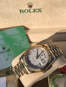 Rolex Daydate with white dial