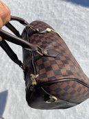 LV Alma GM Damier Ebene Canvas women’s