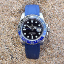 Rolex blue GMT master II with blue strap