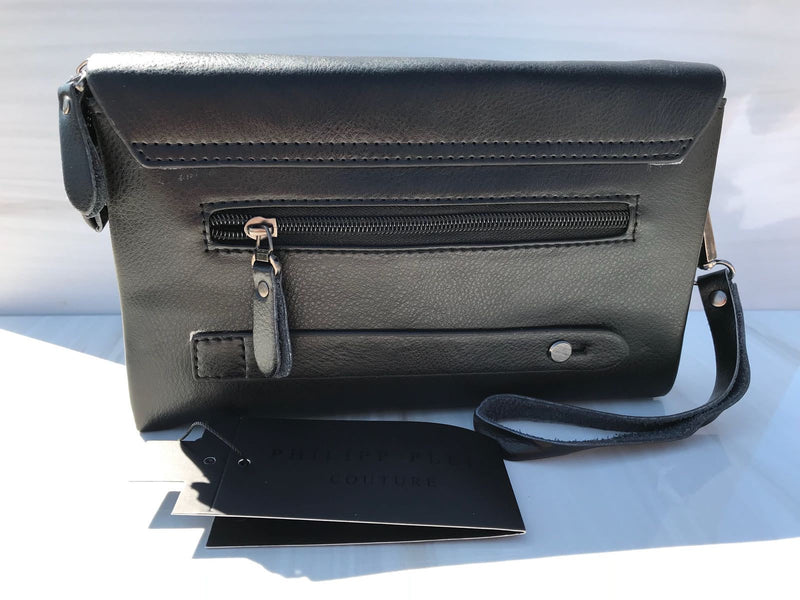 Philipe Plein full black big hand bag