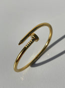 Cartier Gold nail bracelet