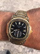 Best Replica Patek Philippe Nautilus Hand Engraved