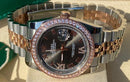 Rolex Datejust bicolor with Diamonds