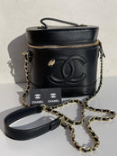 Chanel new trendy black leather model women’s bag