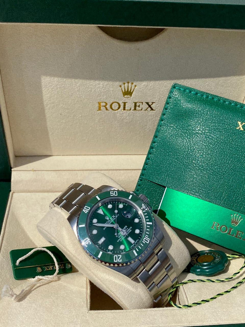 Rolex Submariner bold green hulk