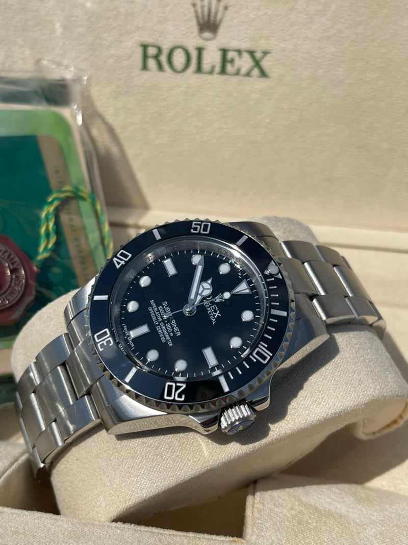 Rolex Submariner No Date Black Dial