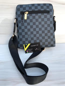 LV black shoulder bag maison fonde