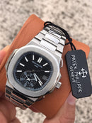 Patek Philippe Nautilus with black dial