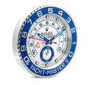 Yacht Master II grey/white wall clock