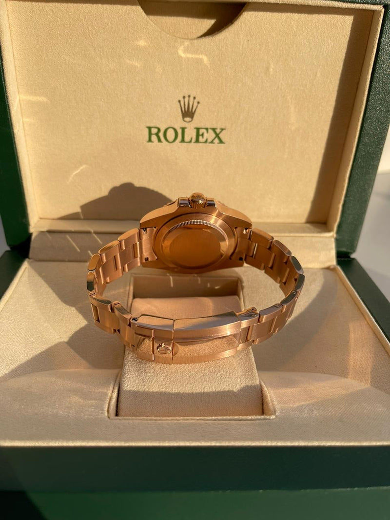 Rolex GMT Master ll in rose&gold