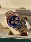 Rolex Everose Daytona Rainbow Iced Out new model